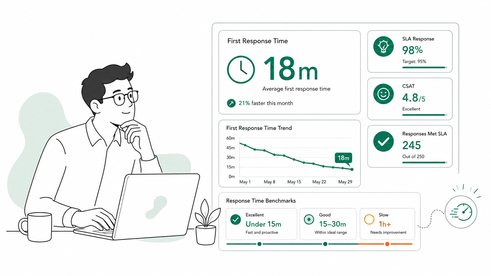 What Is a Good First Response Time for an MSP?
